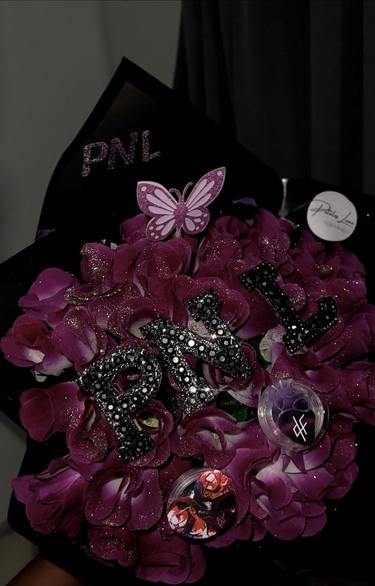 bouquet PNL (roses artificielles)