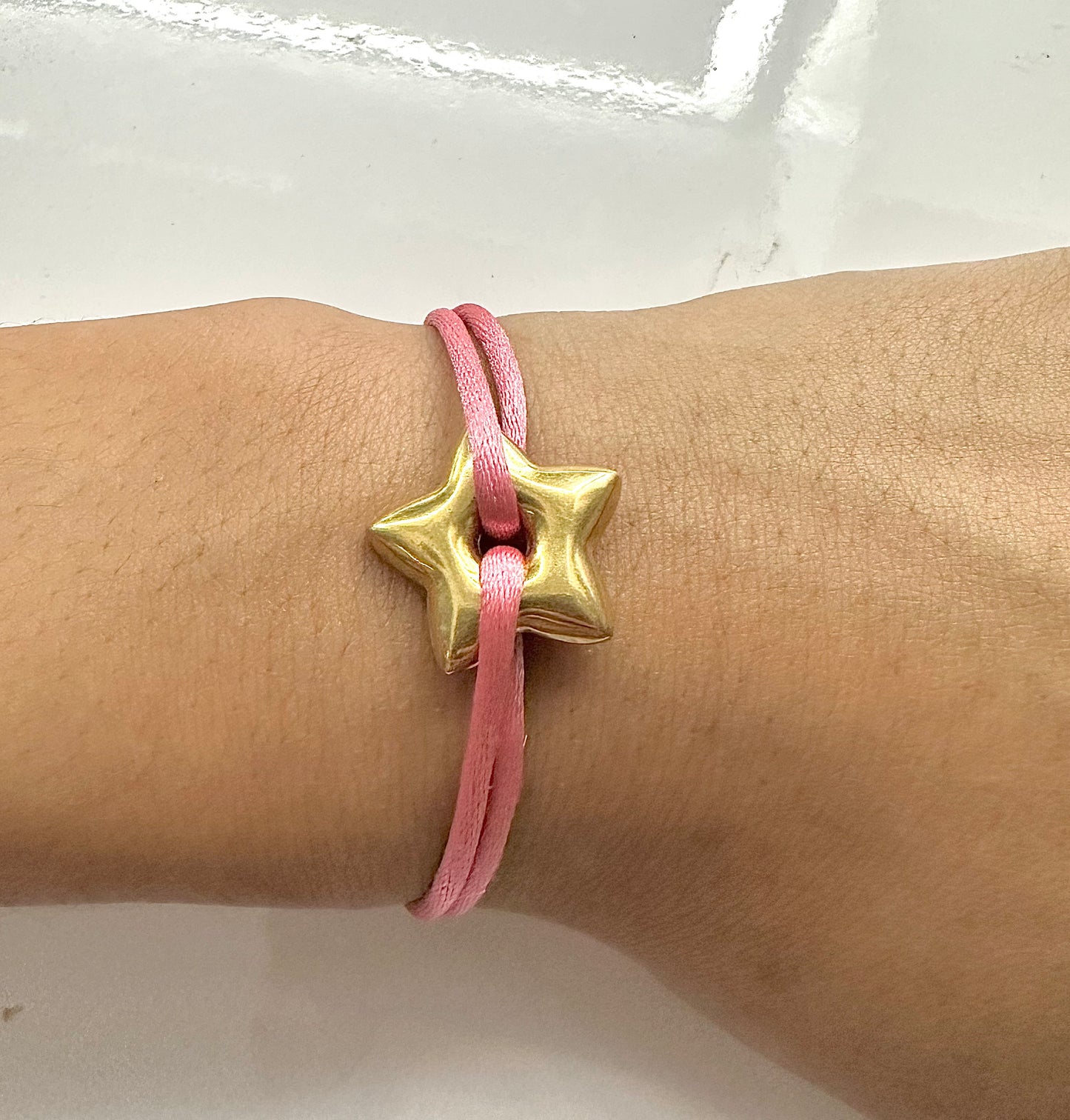 Bracelet à cordon étoile