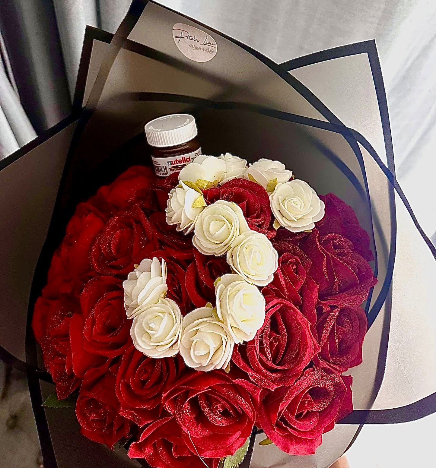 Bouquet lettre strass