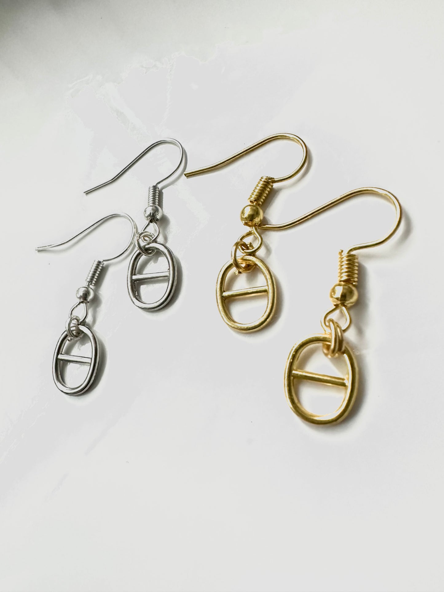 Boucles d’oreilles maille