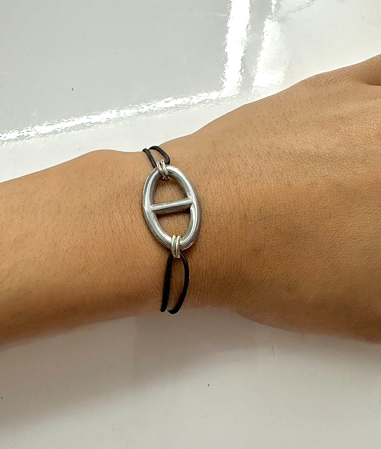 Bracelet brelqoue maille élastique